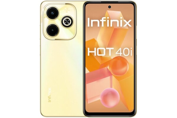 Smartfon Infinix Hot 40i złoty 6.58" 4.0GB/128.0GB