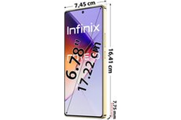 Smartfon Infinix Note 40 złoty 6.78" 8.0GB/256.0GB