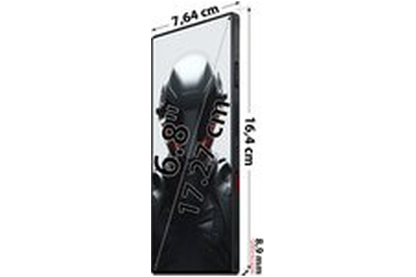Smartfon nubia Red Magic 9 5G czarny 6.80" 12.0GB/256.0GB