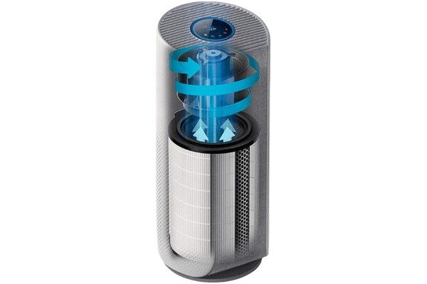 Oczyszczacz powietrza Philips AC385851 Dual Scan srebrno-szary