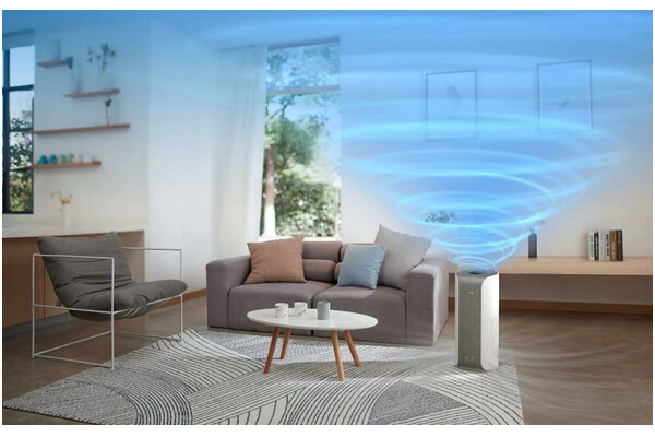 Oczyszczacz powietrza Philips AC385851 Dual Scan srebrno-szary