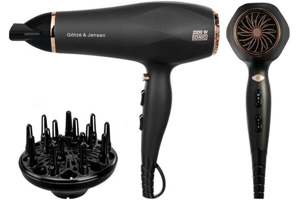 Suszarka GÖTZE & JENSEN HD600 2200W kolor czarny