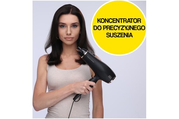 Suszarka GÖTZE & JENSEN HD600 2200W kolor czarny