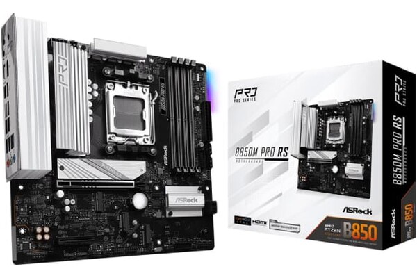 Płyta główna ASrock B850M Pro RS Socket AM5 AMD B850 miniATX