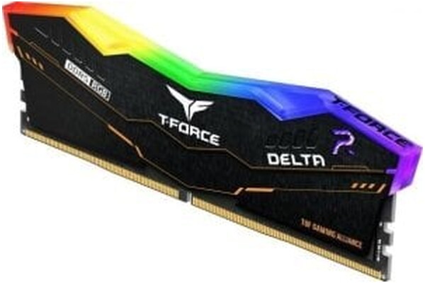 Pamięć RAM TeamGroup T-Force Delta TUF Gaming RGB 32GB DDR5 6400MHz Z radiatorem 1.35V 40CL