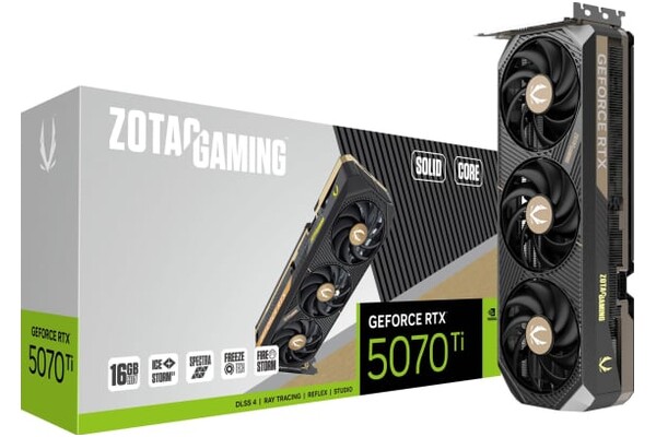 Karta graficzna ZOTAC RTX 5070 Ti 16GB GDDR7