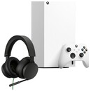 Konsola Microsoft Xbox Series X biały + słuchawki MICROSOFT