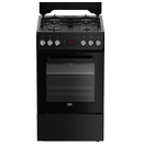 Kuchnia Beko FSM52331DBDS płyta gazowa, piekarnik elektryczny