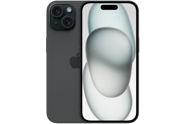 Smartfon Apple iPhone 15 czarny 6.10" 128.0GB