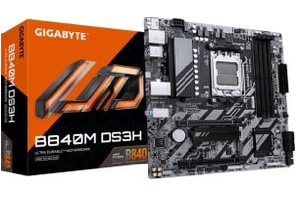 Płyta główna GIGABYTE B840MDS3H Socket AM5 AMD B840 DDR5 microATX