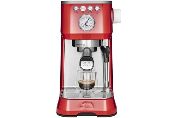 Ekspres SOLIS Barista Perfetta Plus 98019 kolbowy czerwony