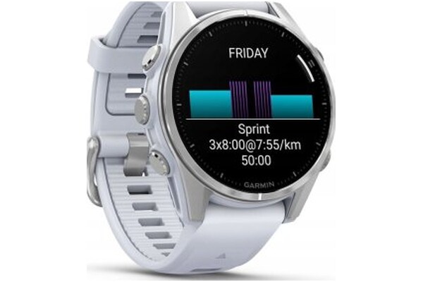 Smartwatch Garmin Fenix 8 1.30" biały
