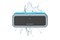 głośnik Bluetooth Blaupunkt BT12 niebieski