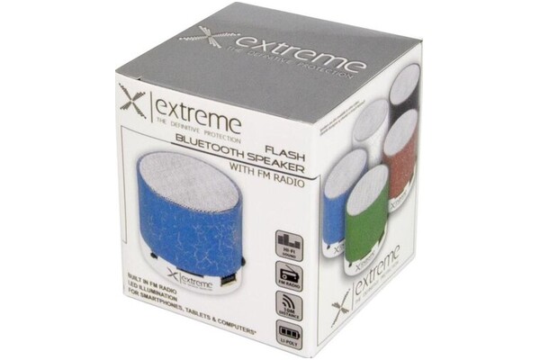głośnik Bluetooth Esperanza XP101B niebieski