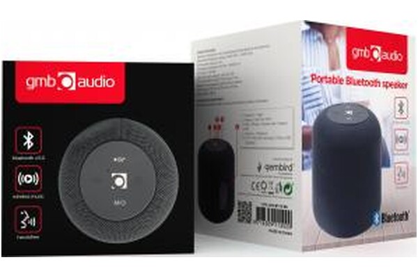 głośnik Bluetooth Gembird SPKBT15BK czarny