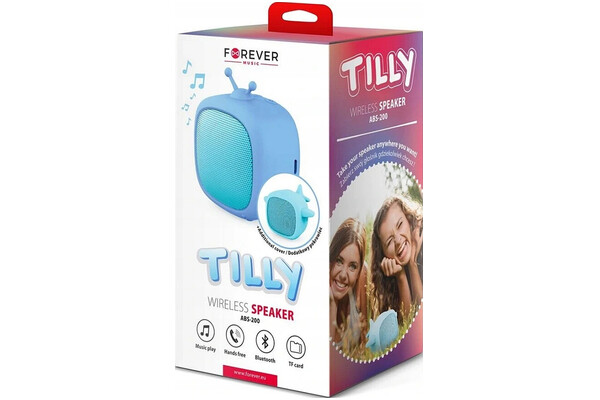 głośnik Bluetooth FOREVER ABS200 Tilly niebieski