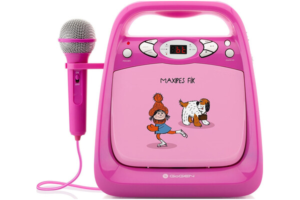 głośnik Bluetooth GoGEN MaxiKaraoke różowy