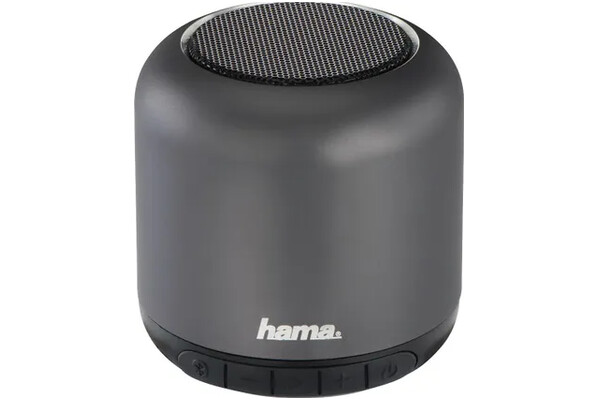 głośnik Bluetooth Hama DRUM STEEL szary