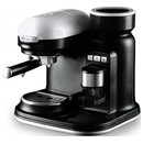 Ekspres ARIETE 1318/01 Moderna kolbowy czarno-srebrny