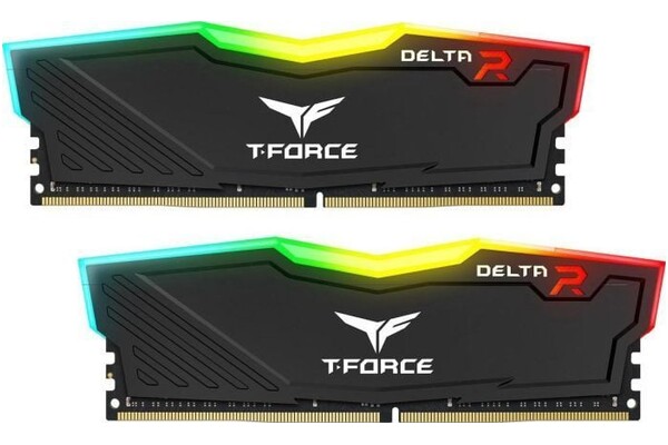 Pamięć RAM TeamGroup T-Force Delta RGB 16GB DDR4 2666MHz Z radiatorem 1.2V 15CL
