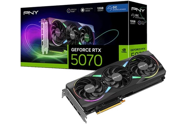 Karta graficzna PNY RTX 5070 12GB GDDR7