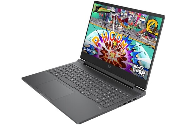 Laptop HP VICTUS 16 16.1" AMD Ryzen 7 8845HS NVIDIA GeForce RTX 4060 16GB 512GB SSD Windows 11 Home srebrny