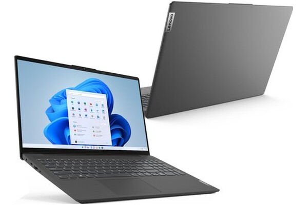 Laptop Lenovo IdeaPad 5 15.6" AMD Ryzen 7 5700U AMD Radeon 16GB 512GB SSD Windows 11 Home grafitowo-szary