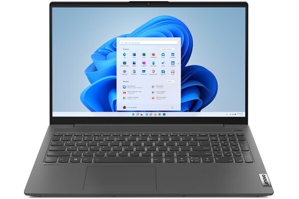 Laptop Lenovo IdeaPad 5 15.6" AMD Ryzen 7 5700U AMD Radeon 16GB 512GB SSD Windows 11 Home grafitowo-szary