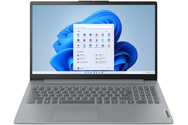 Laptop Lenovo IdeaPad Slim 3 15.6" Intel Core i5 12450H INTEL UHD 8GB 512GB SSD Windows 11 Home szary
