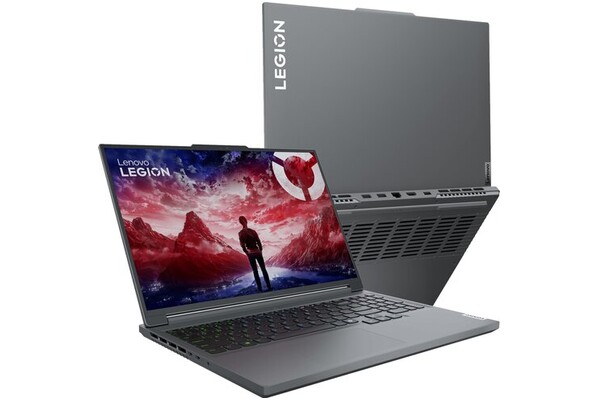Laptop Lenovo Legion Slim 5 16.0" AMD Ryzen 7 8845HS NVIDIA GeForce RTX 4060 32GB 512GB SSD Windows 11 Home szary