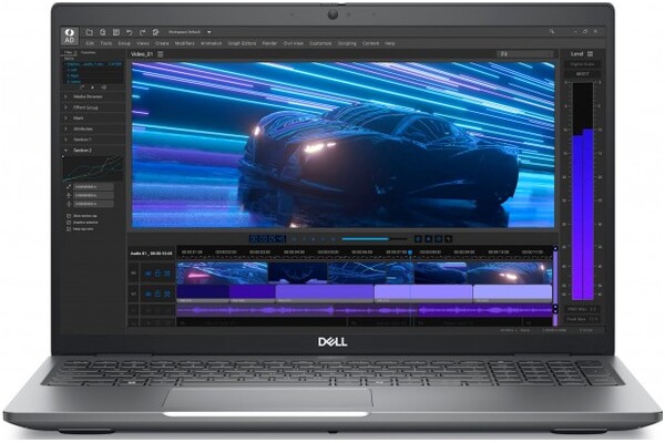 Laptop DELL Precision 3591 15.6" Intel Core Ultra 7 155H NVIDIA GeForce RTX A1000 16GB 512GB SSD Windows 11 Professional szary