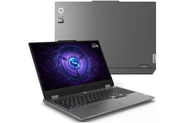 Laptop Lenovo LOQ 15 15.6" Intel Core i5 12450HX NVIDIA GeForce RTX 3050 16GB 512GB SSD szary