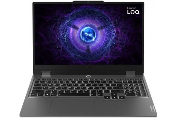 Laptop Lenovo LOQ 15 15.6" Intel Core i5 12450HX NVIDIA GeForce RTX 4050 32GB 512GB SSD Windows 11 Professional szary
