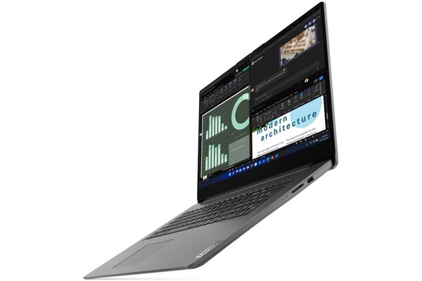 Laptop Lenovo V17 17.3" Intel Core i7 1355U INTEL Iris Xe 16GB 512GB SSD Windows 11 Professional szary
