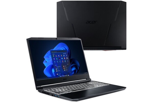 Laptop ACER Nitro 5 15.6" Intel Core i5 11400H NVIDIA GeForce RTX 3060 16GB 512GB SSD Windows 11 Home czarny
