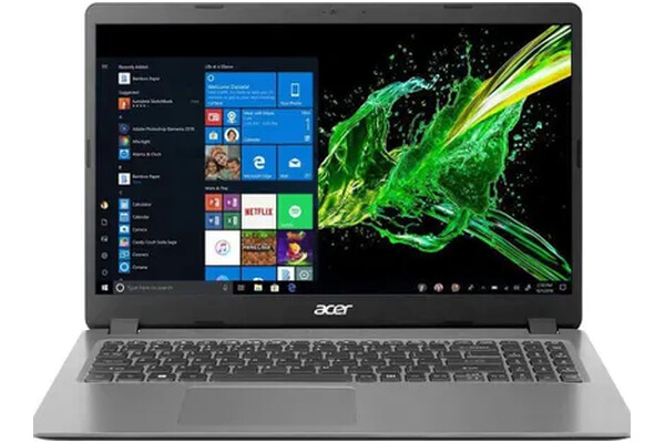 Laptop ACER Aspire 3 15.6" Intel Core i5 1035G1 INTEL UHD 8GB 256GB SSD Windows 10 Home szary