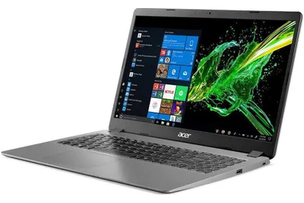 Laptop ACER Aspire 3 15.6" Intel Core i5 1035G1 INTEL UHD 8GB 256GB SSD Windows 10 Home szary