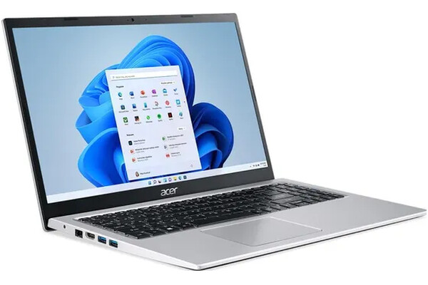 Laptop ACER Aspire 3 15.6" Intel Core i3 1115G4 INTEL Iris Xe 8GB 512GB SSD Windows 11 Home srebrny