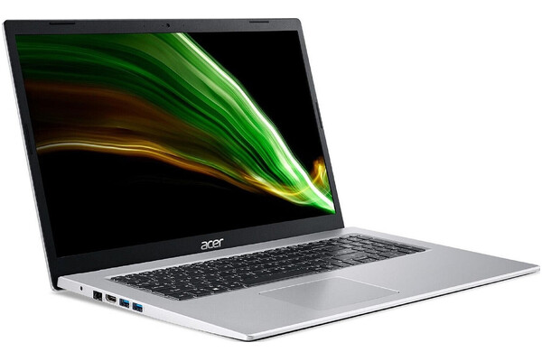 Laptop ACER Aspire 3 15.6" Intel Core i3 1115G4 INTEL UHD 4GB 256GB SSD Windows 11 Home srebrny