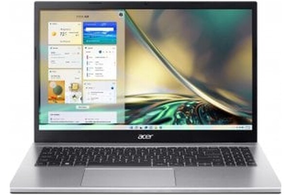Laptop ACER Aspire 3 15.6" Intel Core i5 1235U INTEL Iris Xe 16GB 512GB SSD M.2 Windows 11 Home srebrny