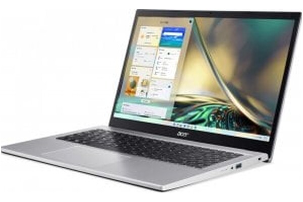 Laptop ACER Aspire 3 15.6" Intel Core i5 1235U INTEL Iris Xe 16GB 512GB SSD M.2 Windows 11 Home srebrny
