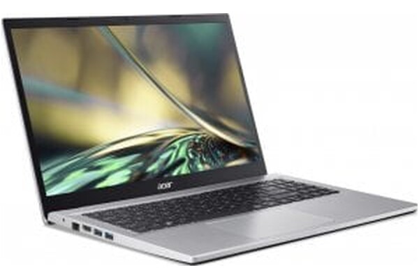 Laptop ACER Aspire 3 15.6" Intel Core i5 1235U INTEL Iris Xe 16GB 512GB SSD M.2 Windows 11 Home srebrny