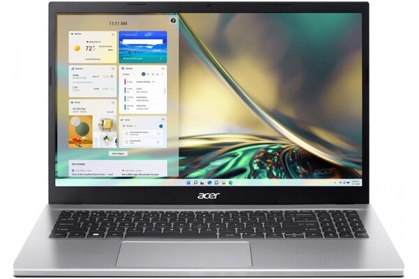 Laptop ACER Aspire 3 15.6" Intel Core i5 1235U INTEL Iris Xe 16GB 512GB SSD M.2 Windows 11 Home srebrny