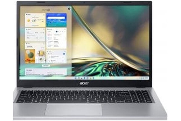Laptop ACER Aspire 3 15.6" AMD Ryzen 5 7520U AMD Radeon 610M 16GB 512GB SSD M.2 Windows 11 Home srebrny