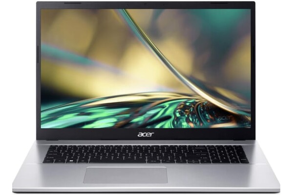 Laptop ACER Aspire 3 17.3" Intel Core i3 1215U INTEL UHD 8GB 512GB SSD M.2 Windows 11 Home srebrny