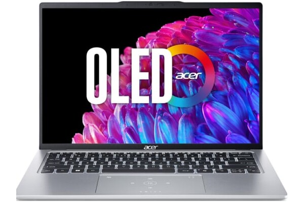 Laptop ACER Swift Go 14 14.0" Intel Core Ultra 7 155H Intel Arc 16GB 512GB SSD M.2 Windows 11 Home srebrny