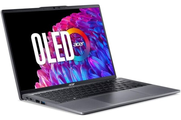 Laptop ACER Swift Go 14 14.0" AMD Ryzen 7 8845HS AMD Radeon 780M 16GB 512GB SSD M.2 Windows 11 Home szary