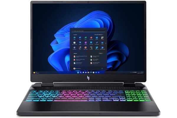 Laptop ACER Nitro 16 16.0" AMD Ryzen 7 8845HS NVIDIA GeForce RTX 4060 16GB 512GB SSD M.2 Windows 11 Professional czarny