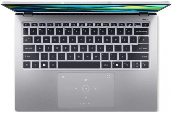 Laptop ACER Swift Go 14 14.0" Intel Core Ultra 5 125H Intel 16GB 512GB SSD Windows 11 Home srebrny