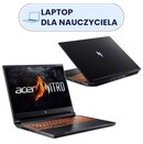 Laptop ACER Nitro V 16.0" AMD Ryzen 5 8645HS NVIDIA GeForce RTX 3050 16GB 512GB SSD Windows 11 Home czarny
